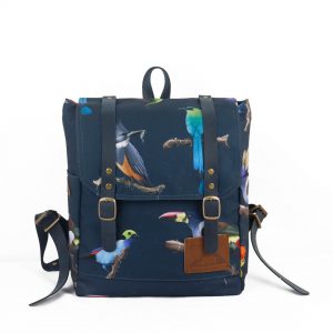 Mini Nómada Ilustrada Aves de Colombia Azul