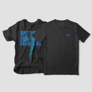 Camiseta Tiburon ballena Azul Noche